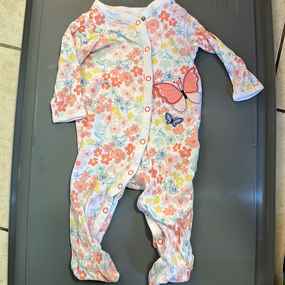 Baby girl Footies